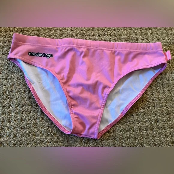 Noodlebagz Swim Noodlebagz Blush Pink Speedostyle Swim Brief